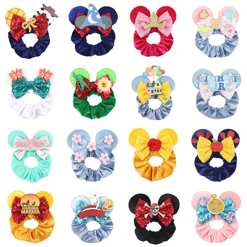 Ribbon Bow Gift - 1 pz Nuovo Elastico per Capelli
