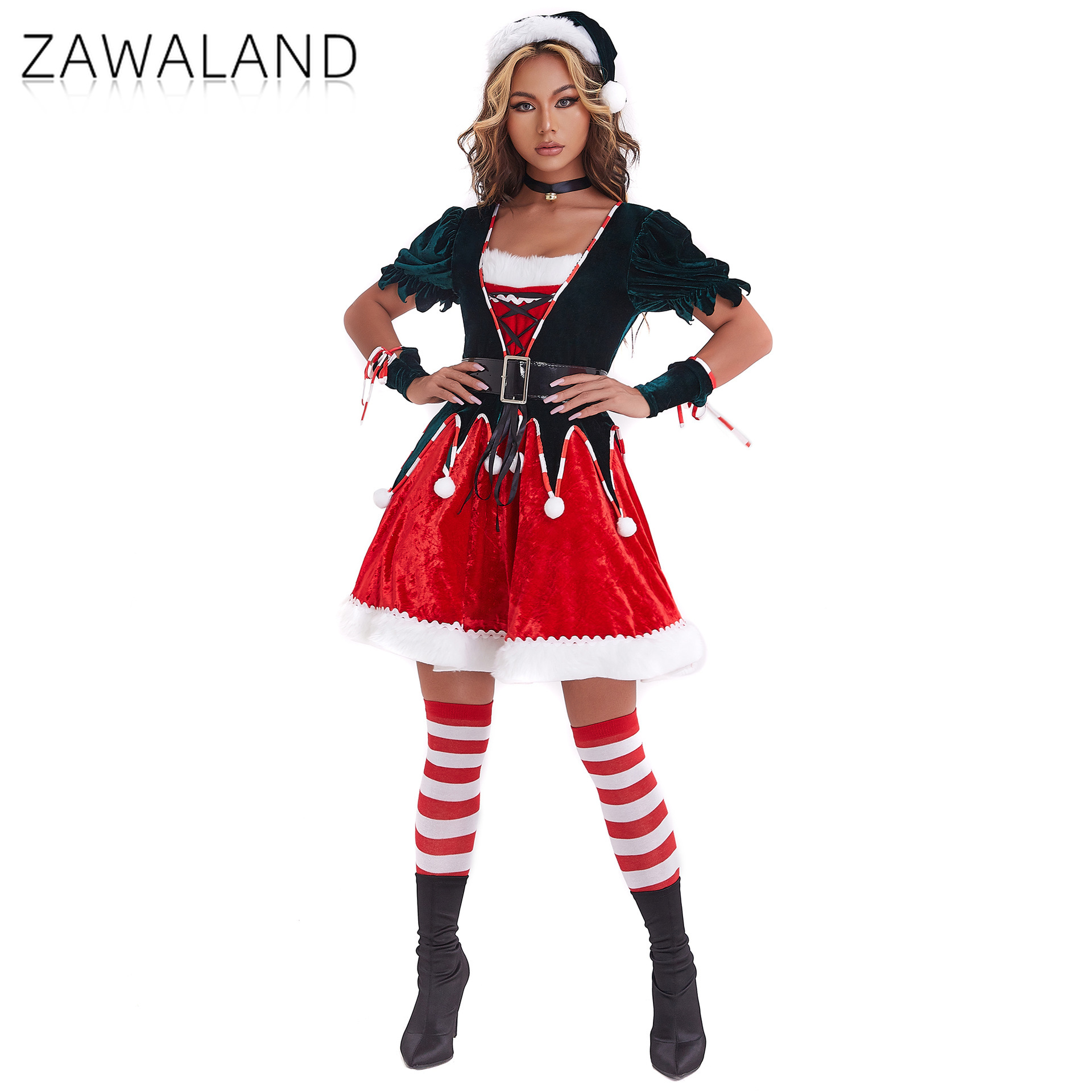 Elf Costume Christmas - Abiti cosplay da elfo di Natale