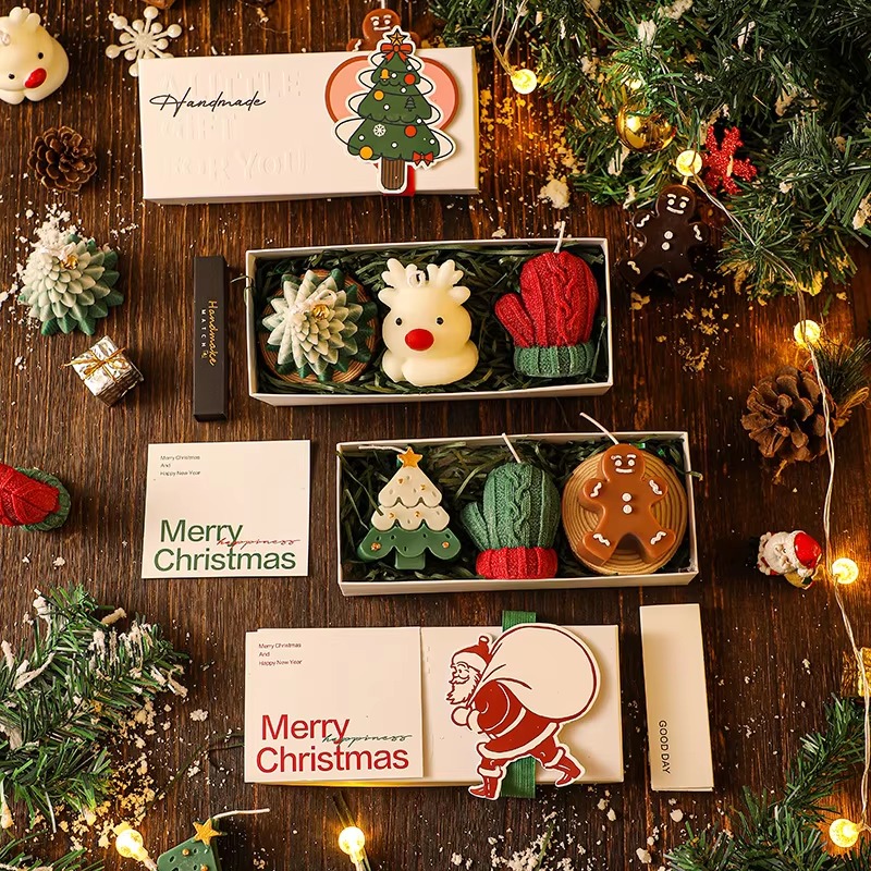 Set di 3 Candele Profumate Art - Holiday Candle Set recensione e prezzo