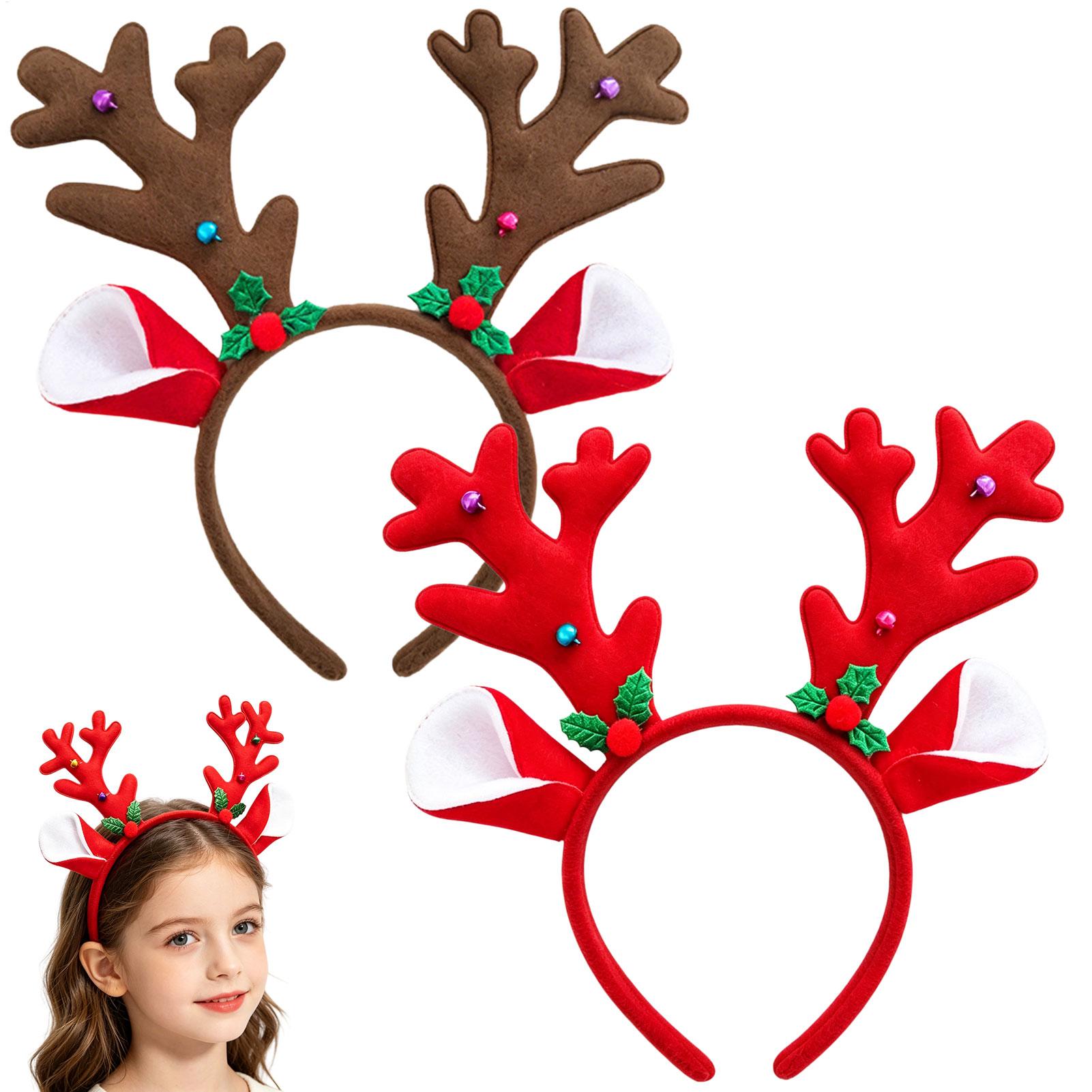 Decorazioni natalizie, cerchie - Reindeer Antlers Headband recensione e prezzo
