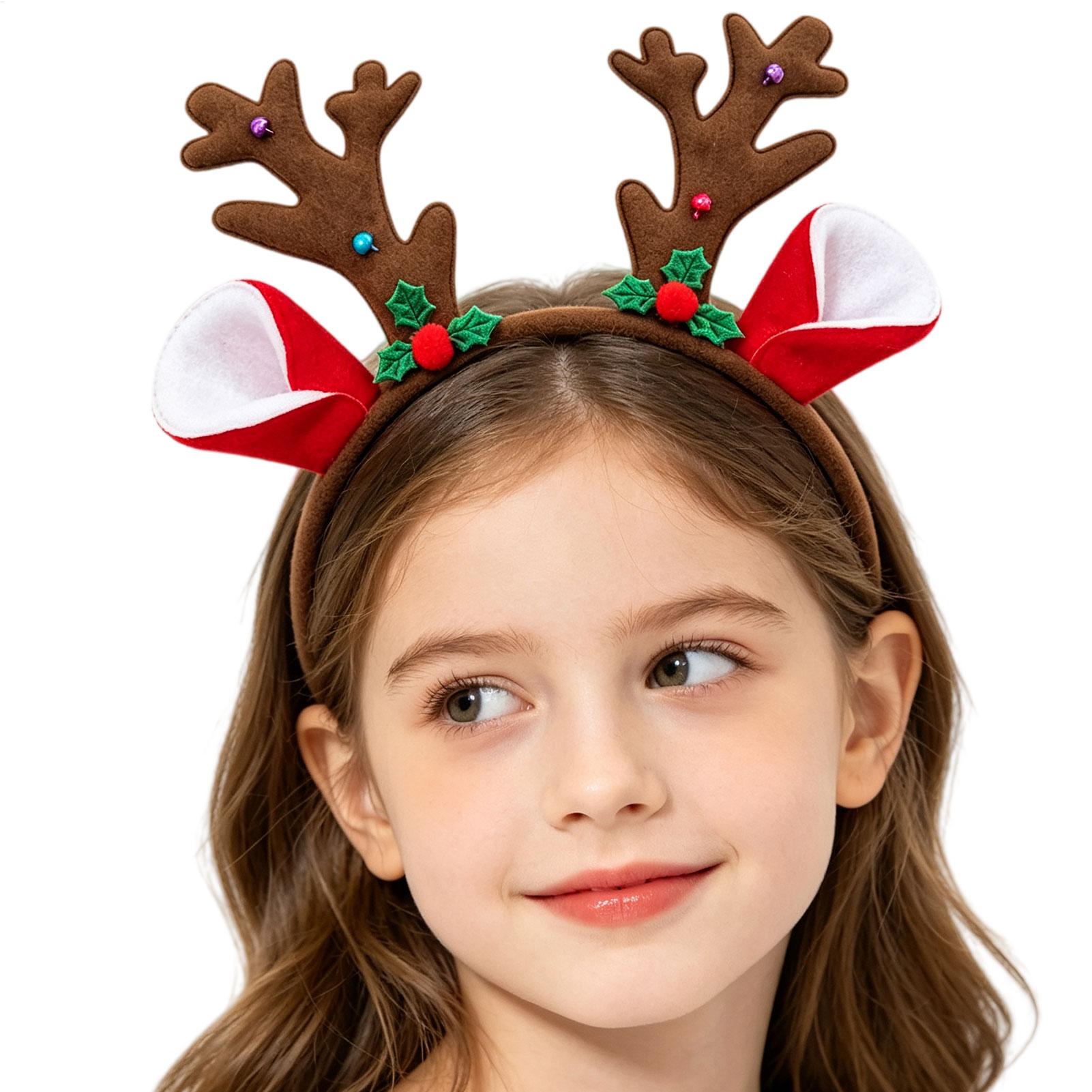Decorazioni natalizie, cerchie - Reindeer Antlers Headband recensione e prezzo