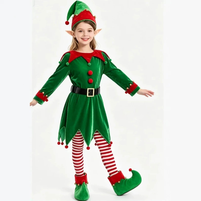 Costumi di Natale per Bambini  - Elf Costume Christmas recensione e prezzo